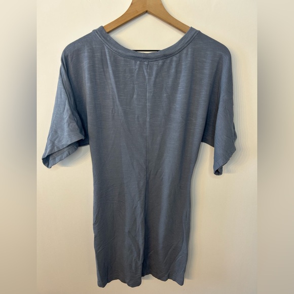 Daily Practice by Anthropologie Women’s Blue Side-Twist Tee Dress, Size XS - Picture 9 of 12